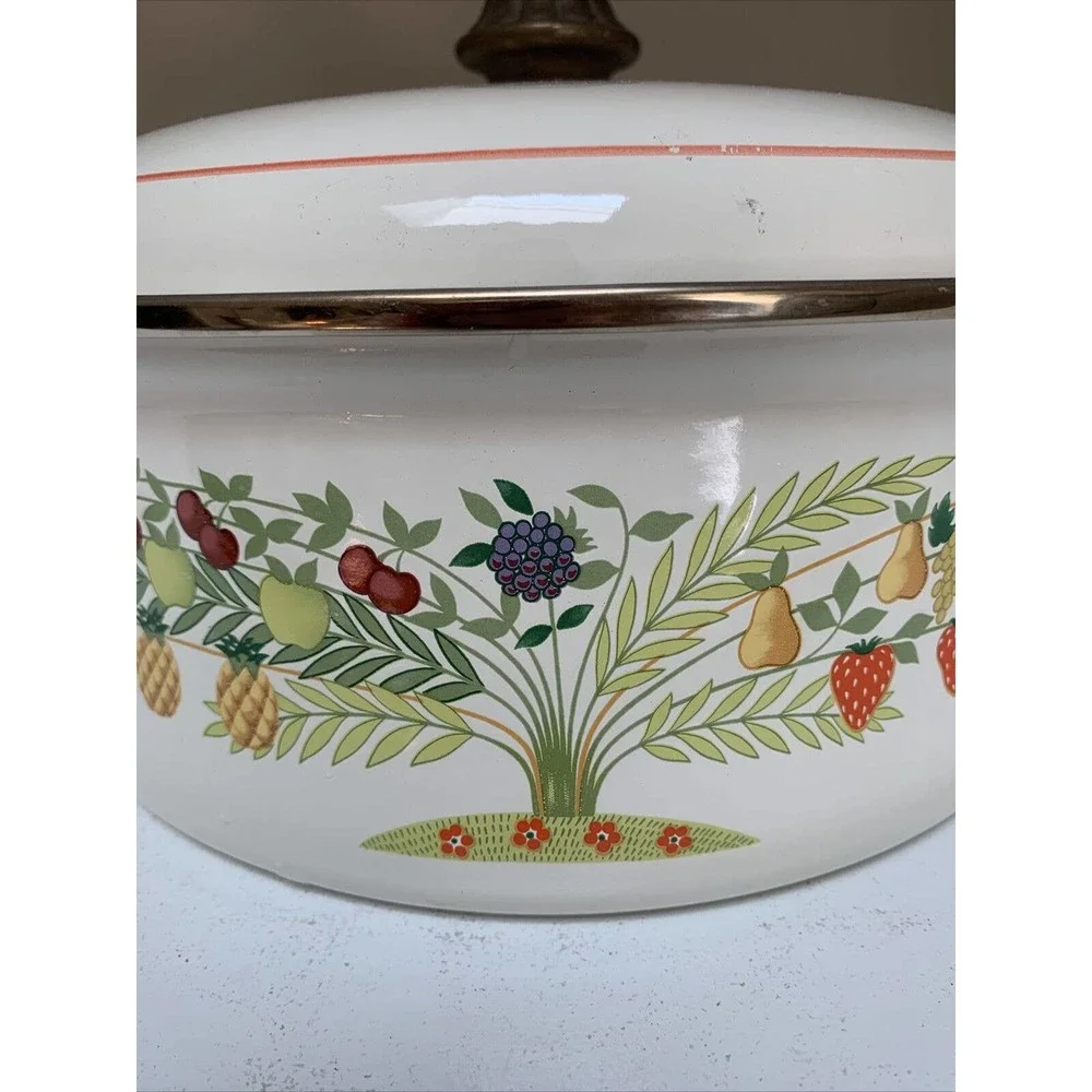 Villeroy & Boch Bon Appetit 4 Quart Heavy Enamel Stew Pot Fissler ASTA Germany